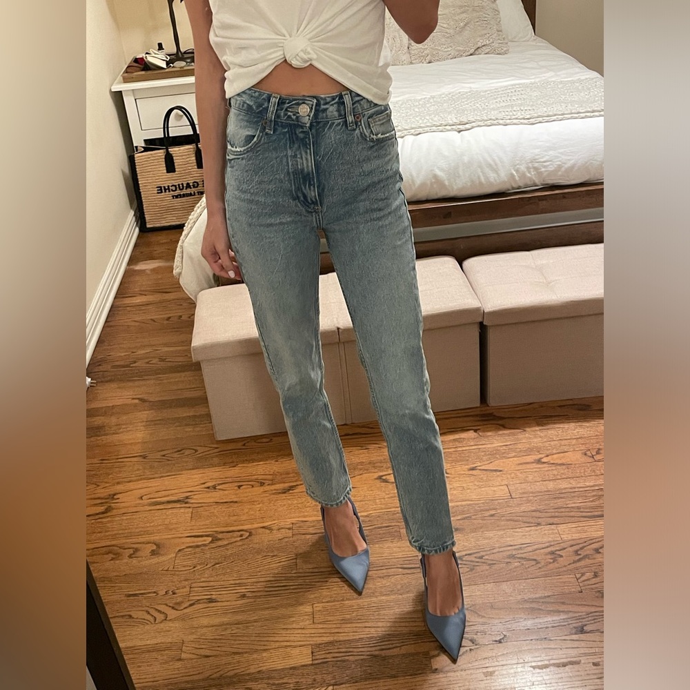 ZARA slim ankle length jean